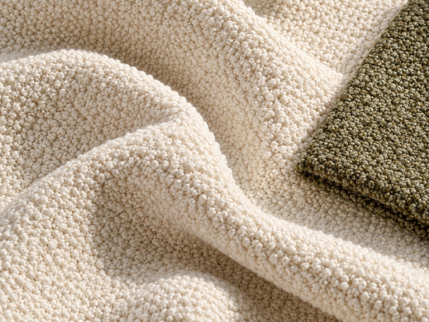 Bouclé fabric (illustrative category example)