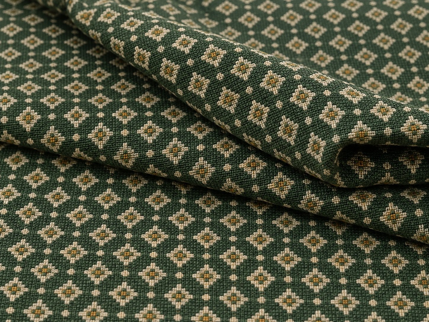 Subtle geometric patterned fabric (illustrative category example)
