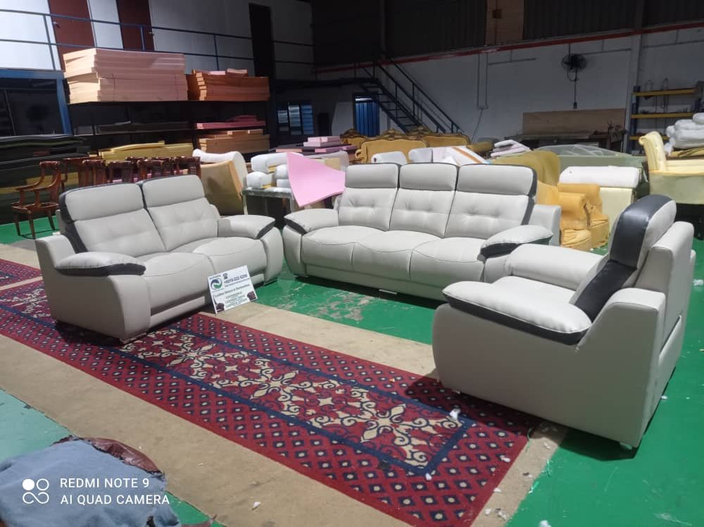 Completed sectional sofa upholstery project 25