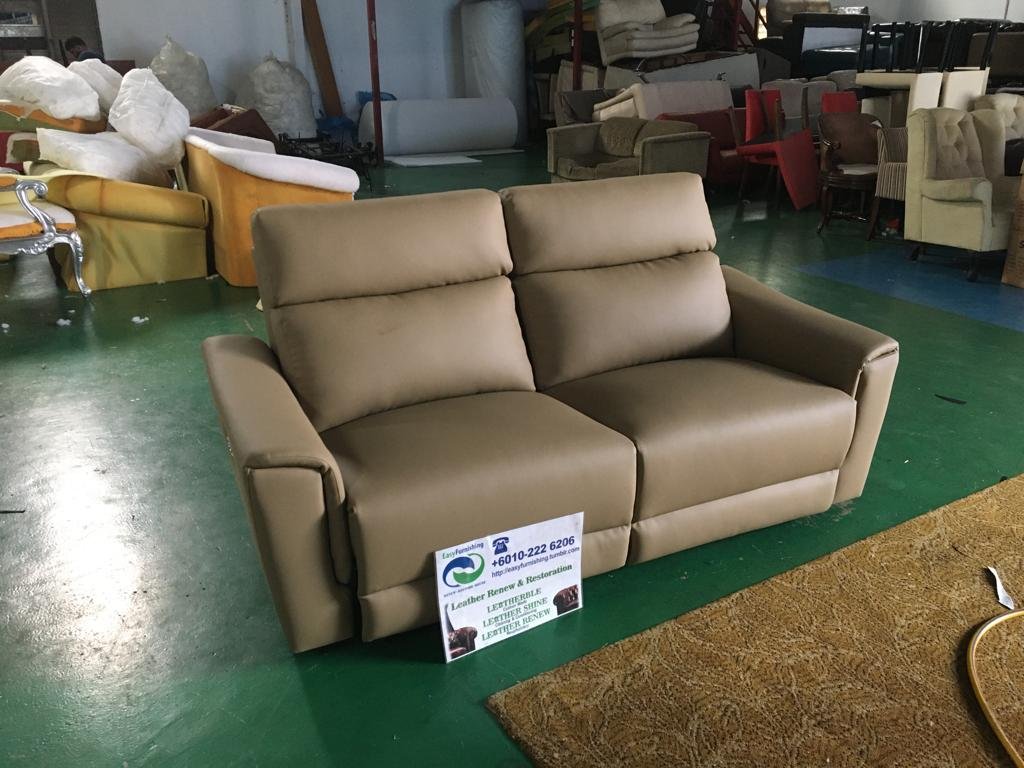 Completed sectional sofa upholstery project 33