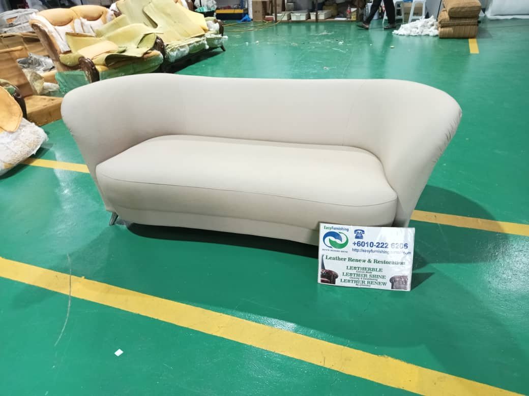 Completed sofa upholstery project 23