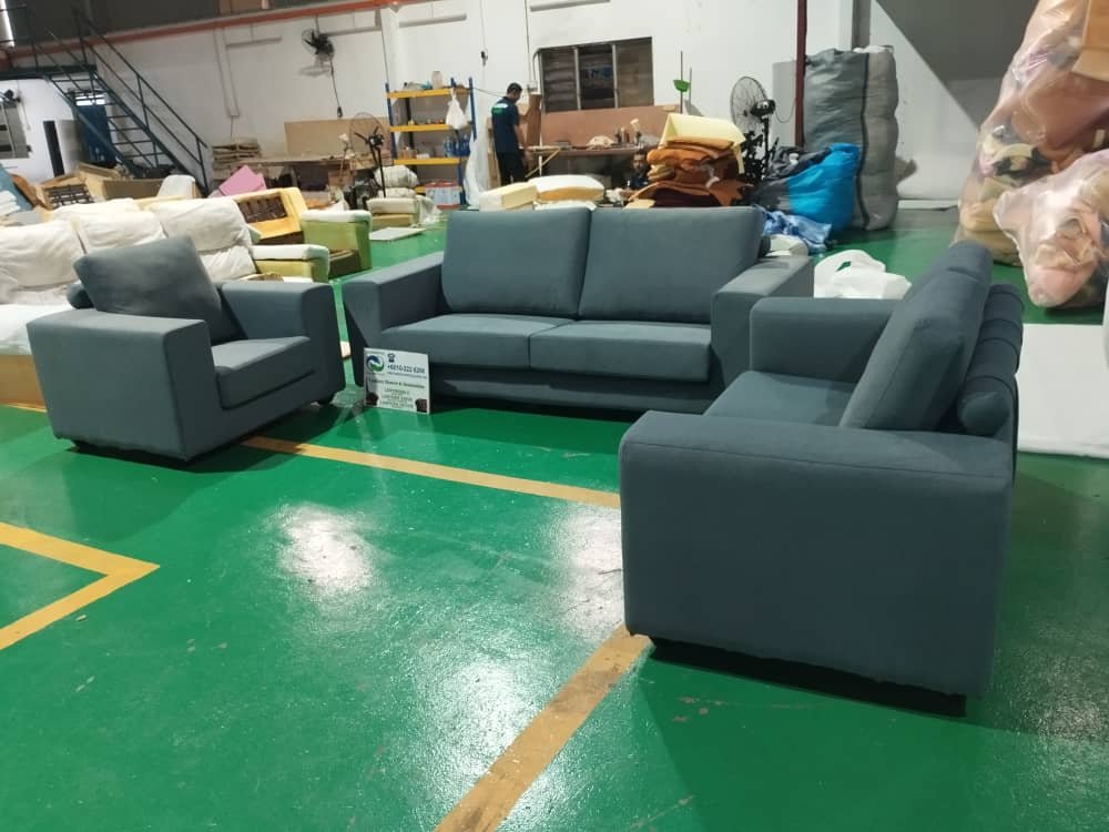 Completed sofa upholstery project 35