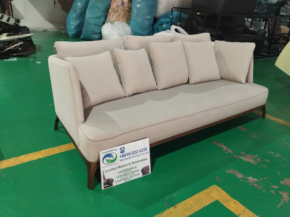 Completed sofa upholstery project 38