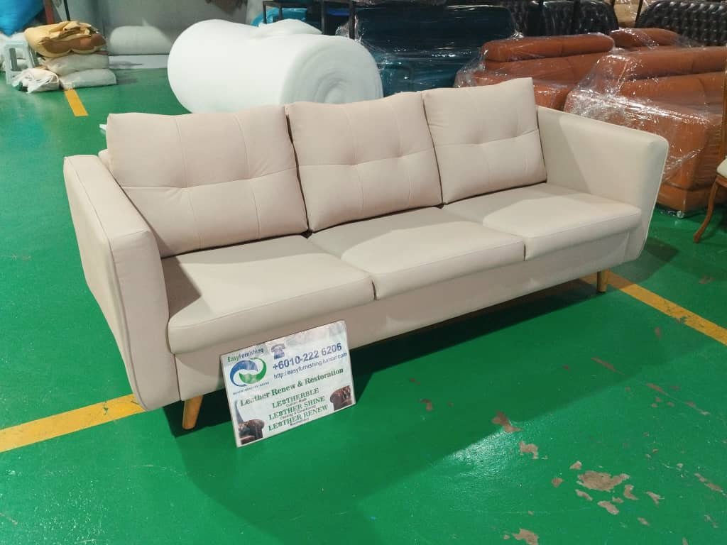 Completed sofa upholstery project 40