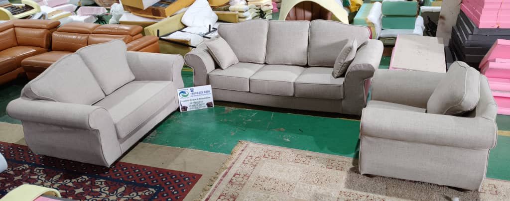 Completed sofa upholstery project 51