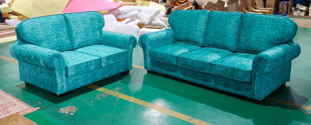 Completed sofa upholstery project 53