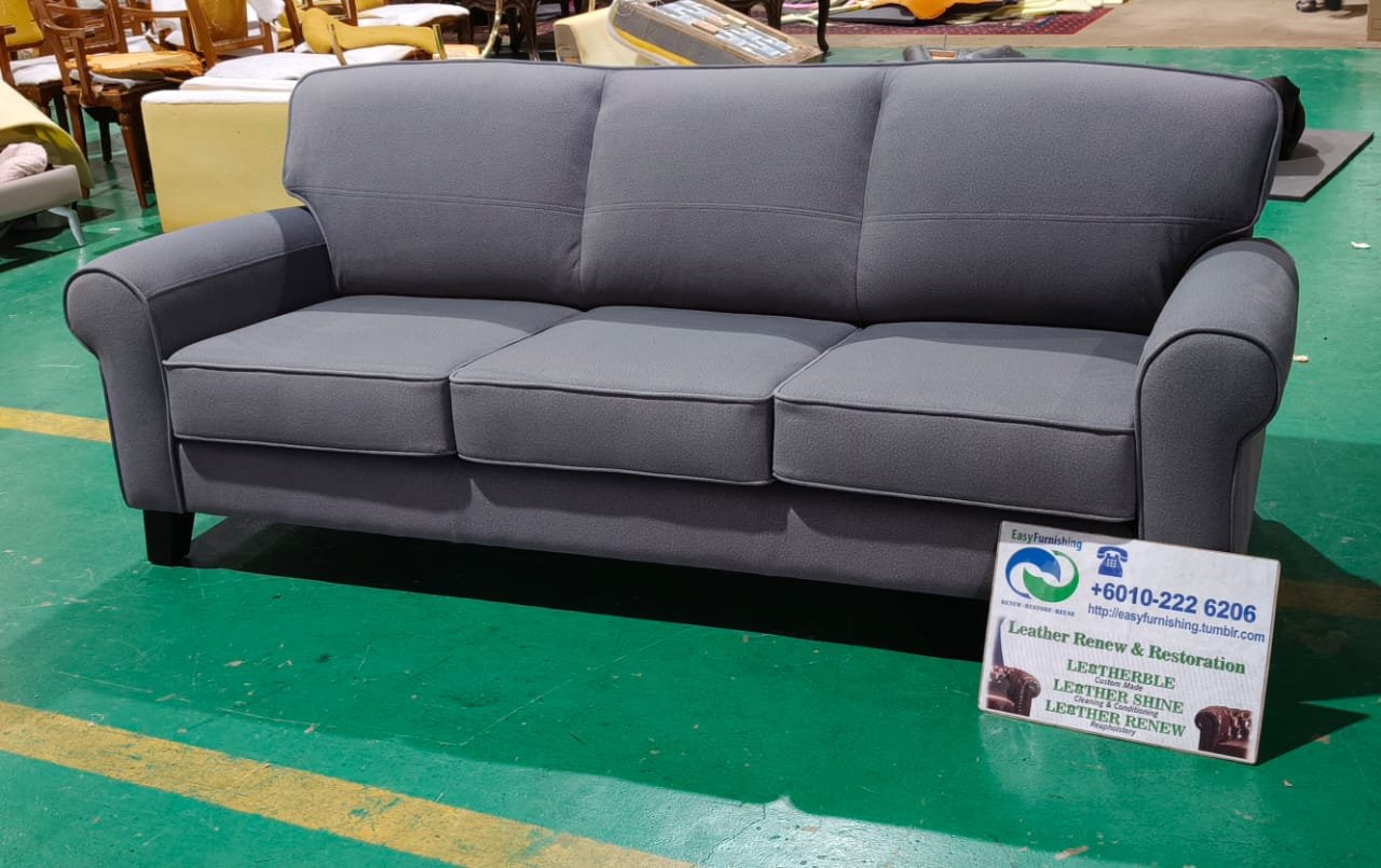 Completed sofa upholstery project 62
